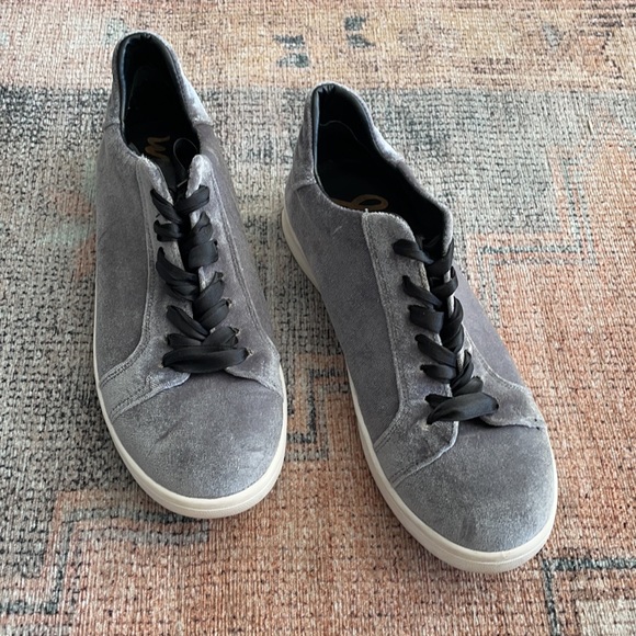 Sam Edelman Marlow Velvet Sneakers - Picture 2 of 6
